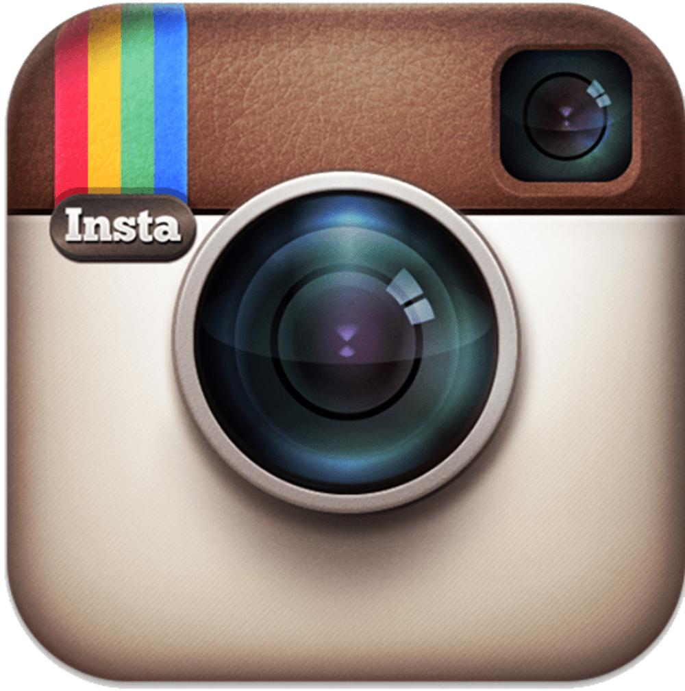 Lensa kamera logo Instagram
