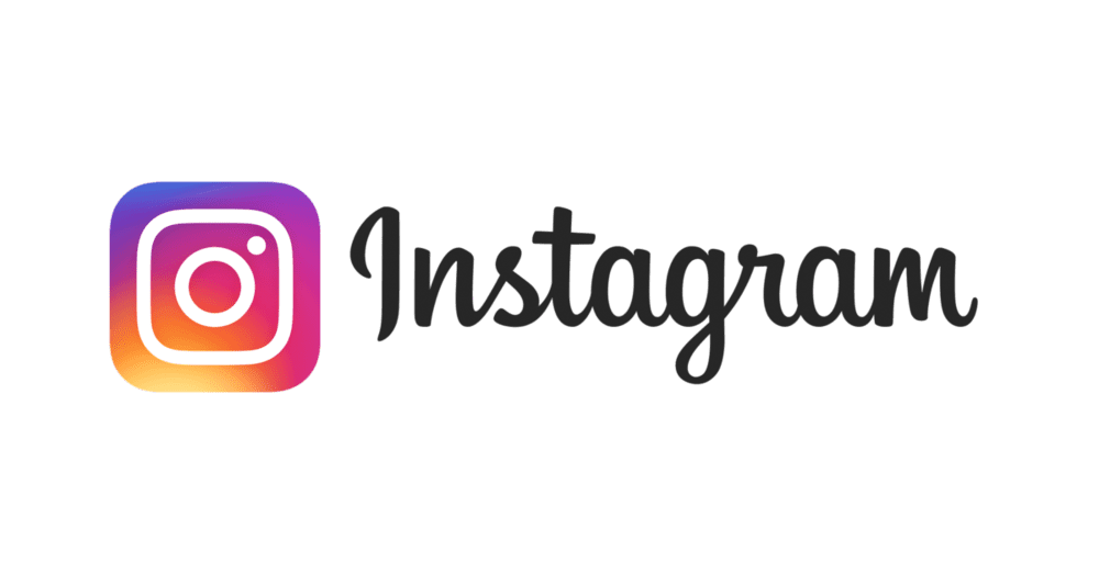 Logo Merek Instagram dengan nama