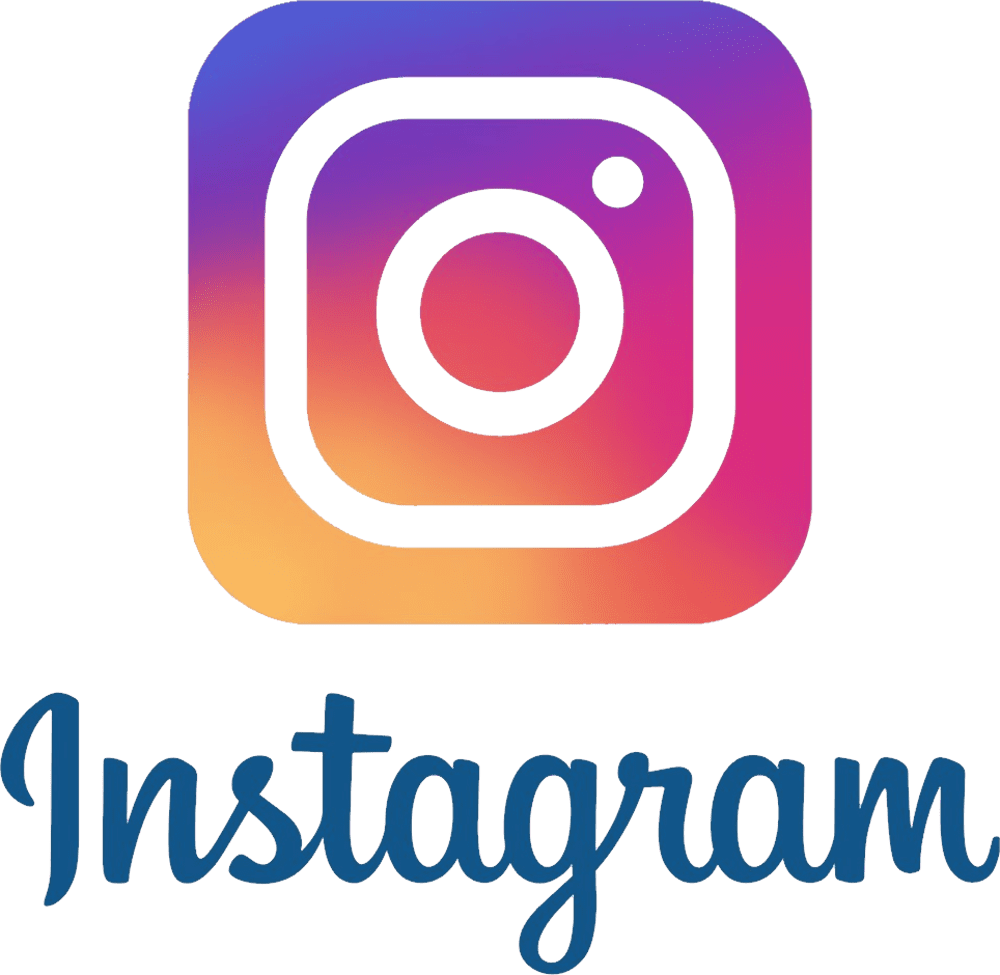 Logo Instagram dengan nama sesuai warna lama
